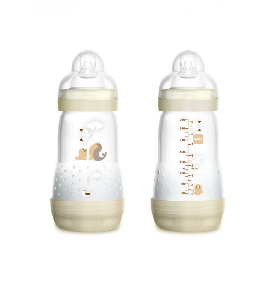 Mam A122 Biberon Easy Start Anti-Colic +2M 260Ml