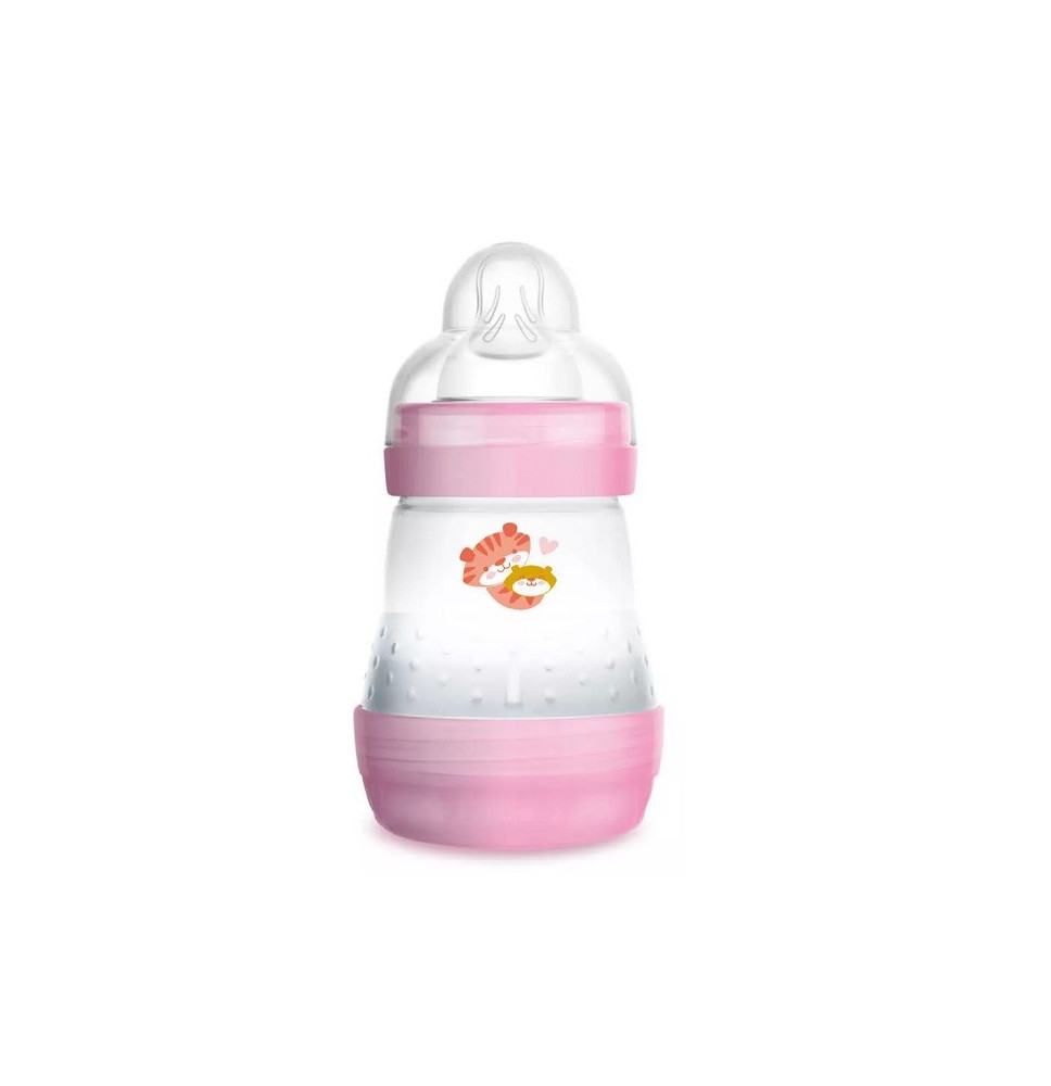 Mam Biberon Easy Start A118 Anti Colic 160Ml +0M Rosa