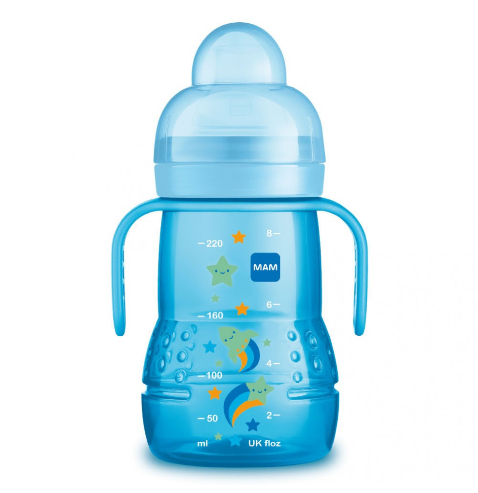 Mam Trainer+ Vaso Aprendizaje Azul +4M 220Ml D114