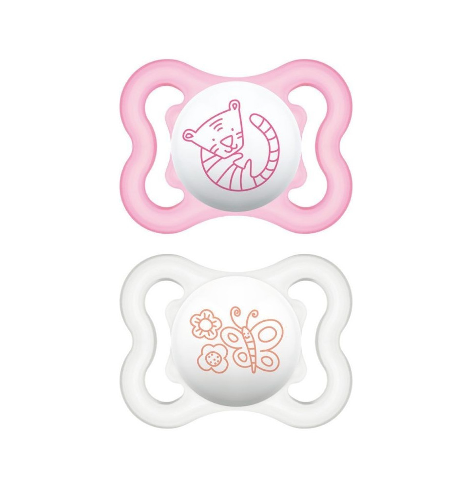 Mam Air Chupete Silicona 2-6M 2Uds