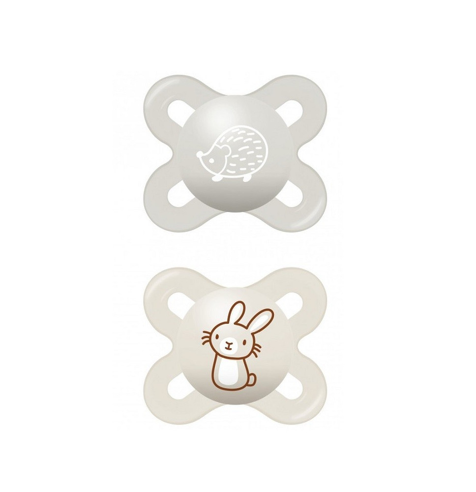 Mam Chupete Start 0-2M Silicona 2Uds S153