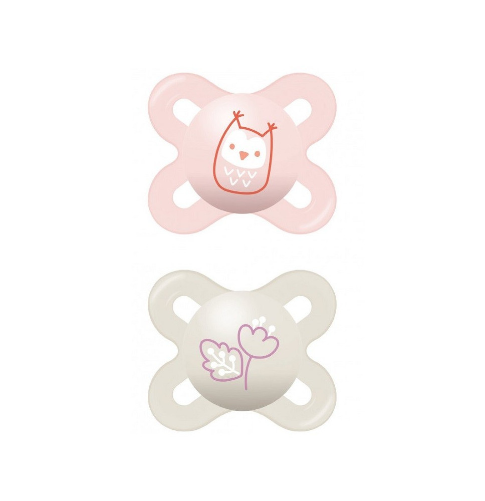 Mam S152 Original Start Rosa 0-2M Silicona 2Uds
