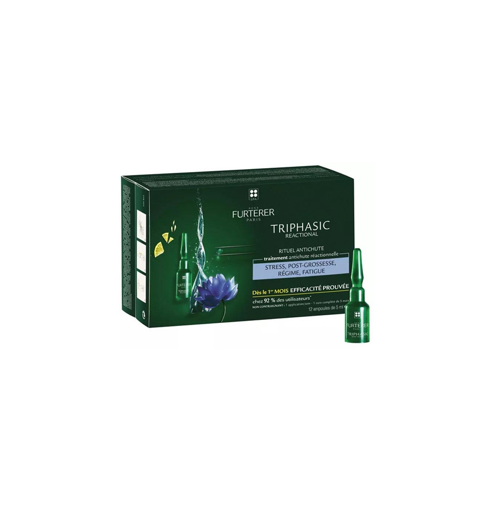 Rene Furterer Triphasic Reactional Anticadida 12Amp