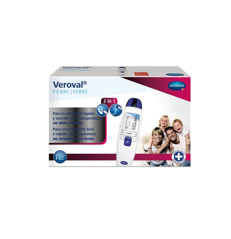 Hartmann Veroval Fiebre 2 En 1 Auriclar Y Frontal