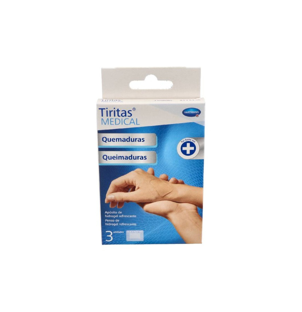 Hartmann Tiritas Quemaduras Hidrogel 8Uds
