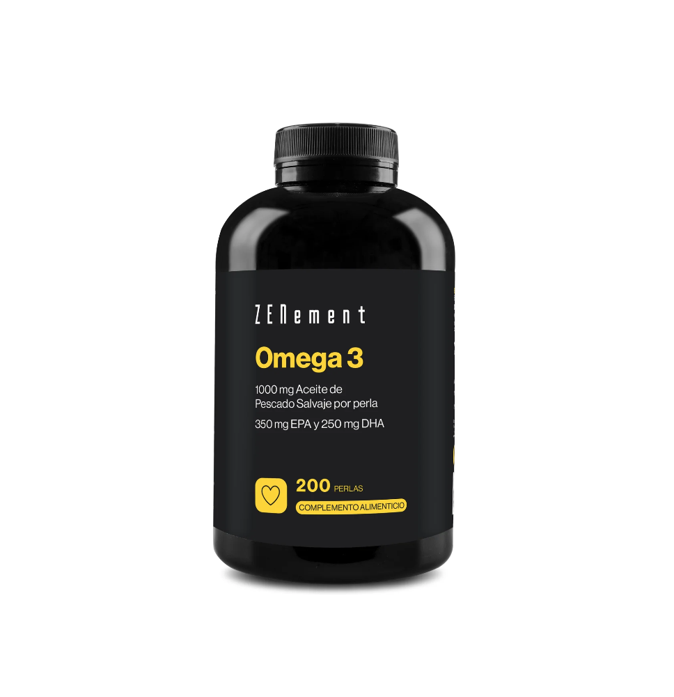 ZENEMENT OMEGA 3 ACEITE DE PESCADO SALVAJE 1000MG 200CPS