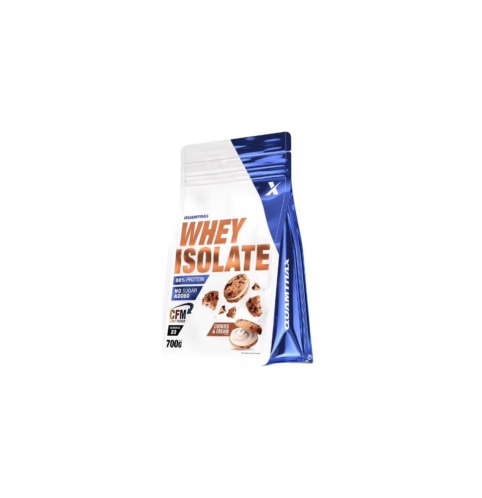 Quamtrax Whey Isolate Cookies&Cream 700Gr
