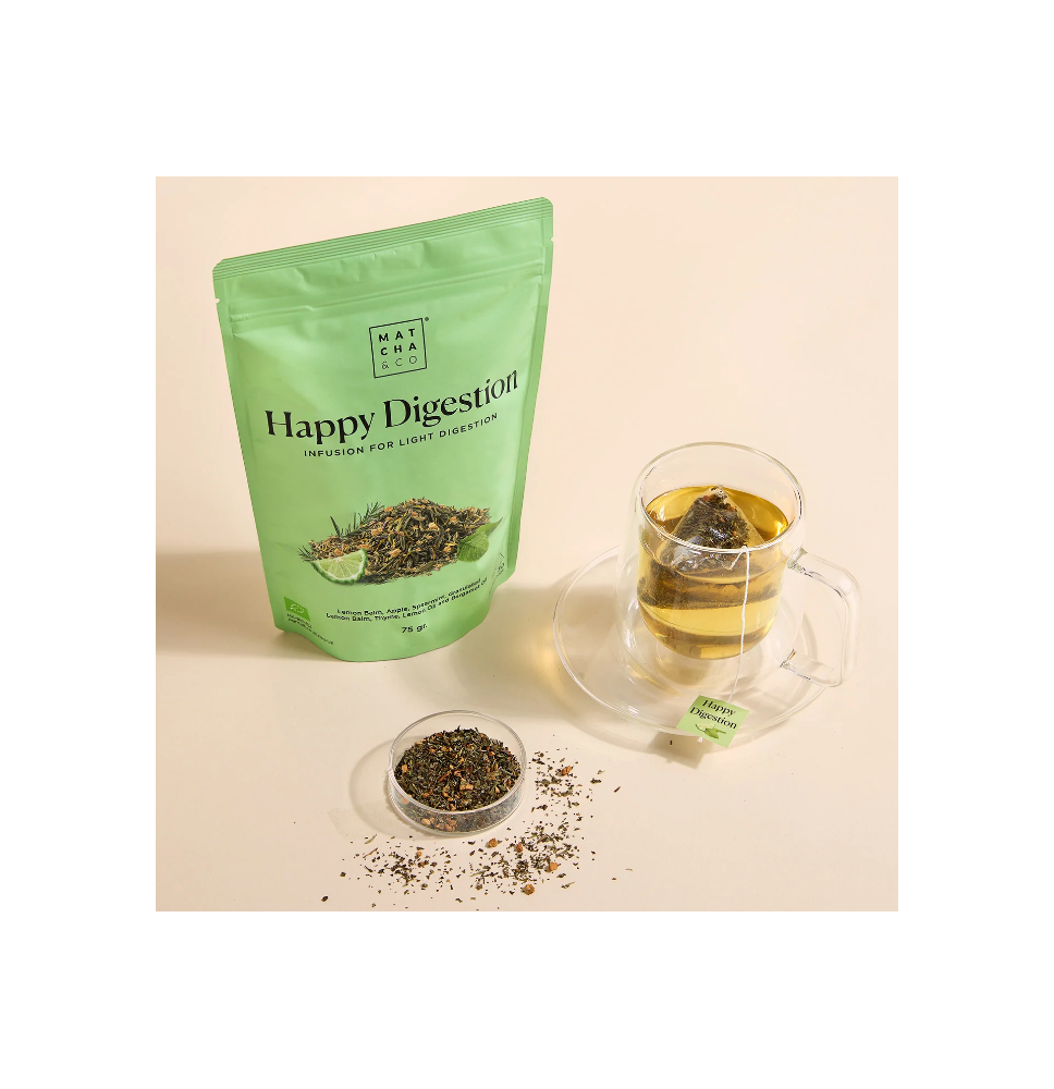 MATCHA & CO HAPPY DIGESTION INFUSION 75GR 30BOLSAS