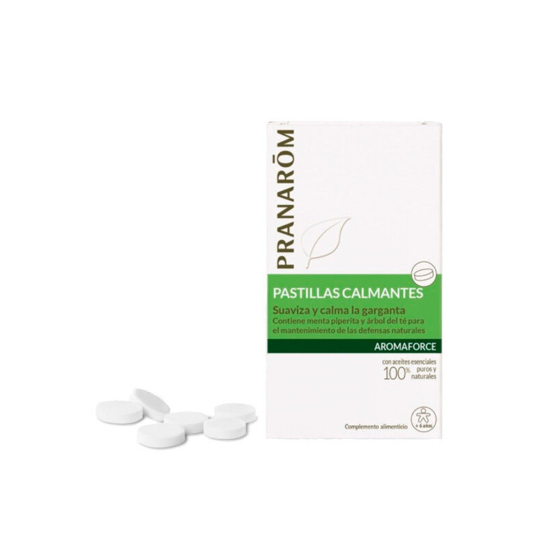 Pranarom Aromaforce Pastillas Garganta Calma Y Suaviza 21Caps