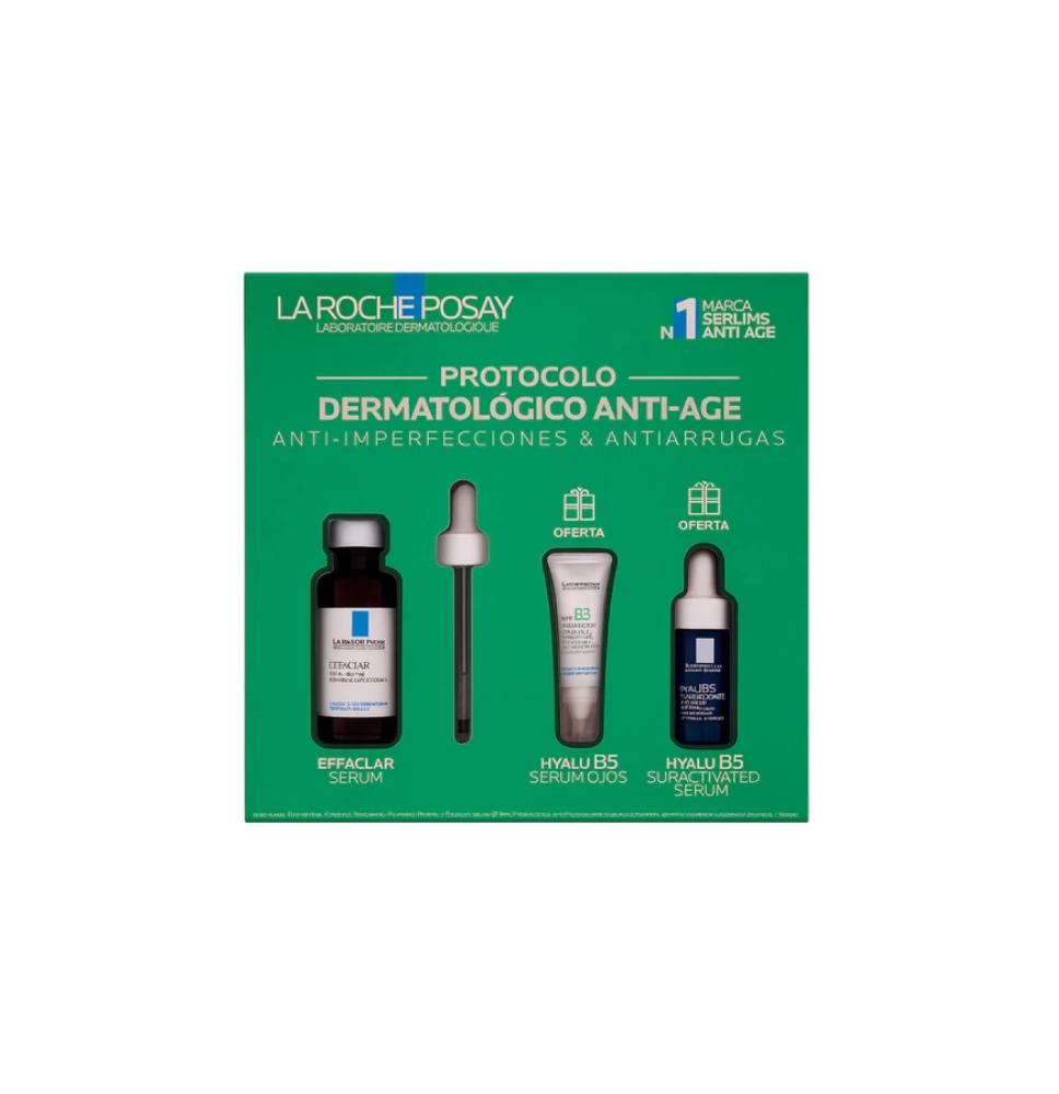 RP COFRE ANTIMPERFECCIONES & ANTIARRUGAS EFFACLAR + HYALU B5 OJOS + HYALU B5 SERUM