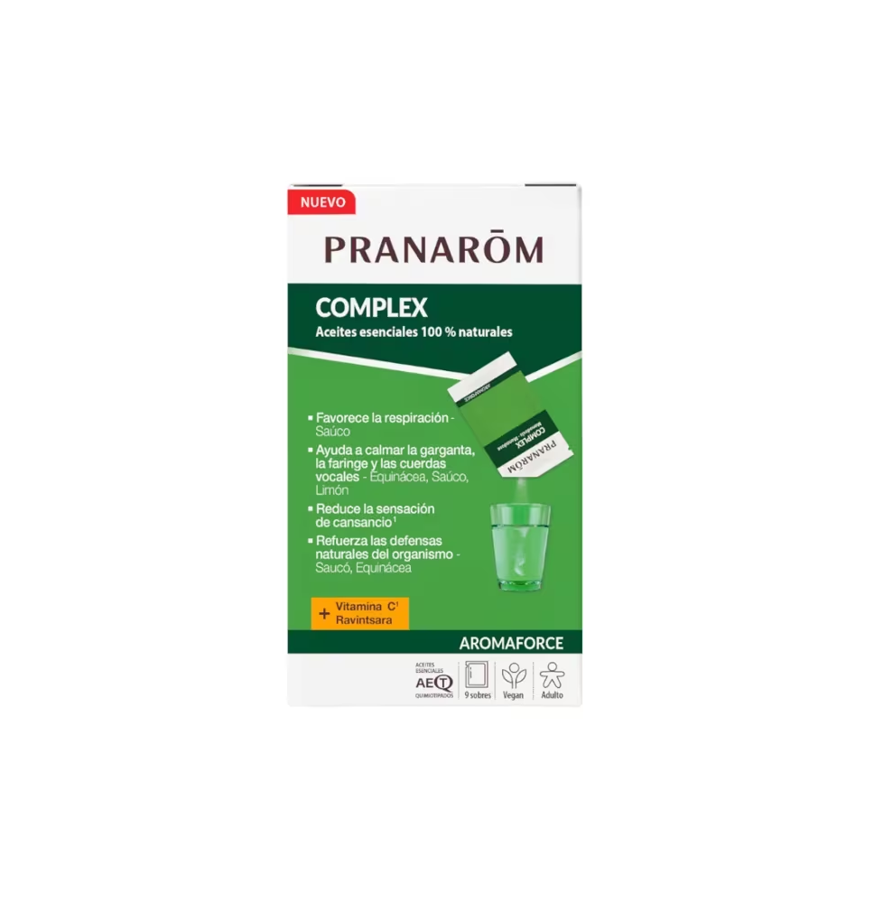 PRANAROM AROMAFORCE COMPLEX 9 SOBRES
