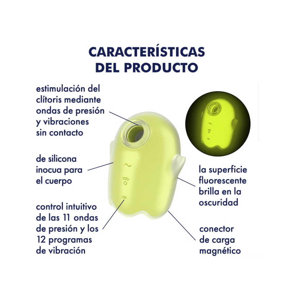 SATISFYER GLOWING GHOST