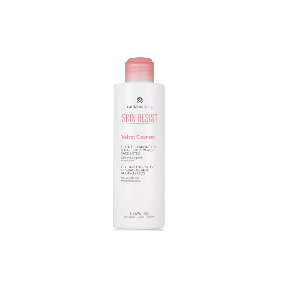CANTABRIA LABS SKIN RESIST VELVET CLEANSER GEL LIMPIADOR 200ML