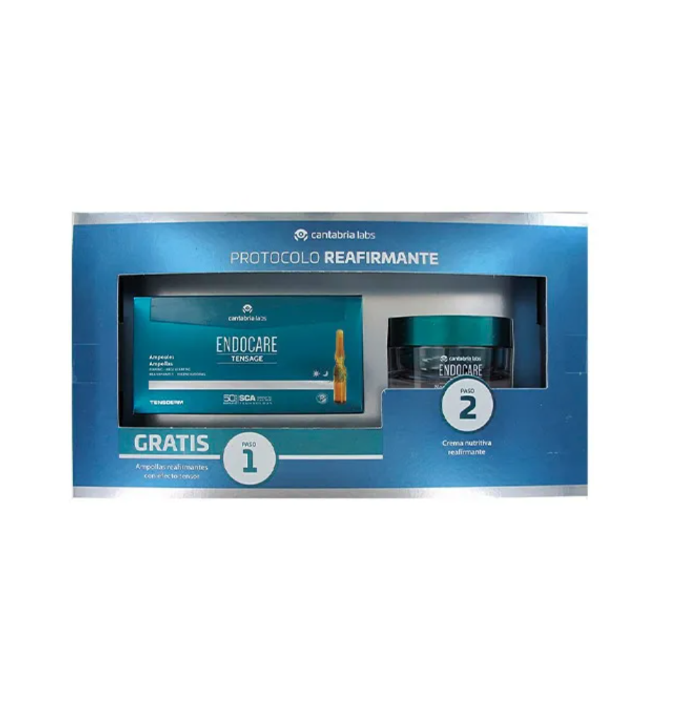 CANTABRIA LABS PACK ENDOCARE TENSAGE AMPOLLAS + CREMA NUTRITIVA