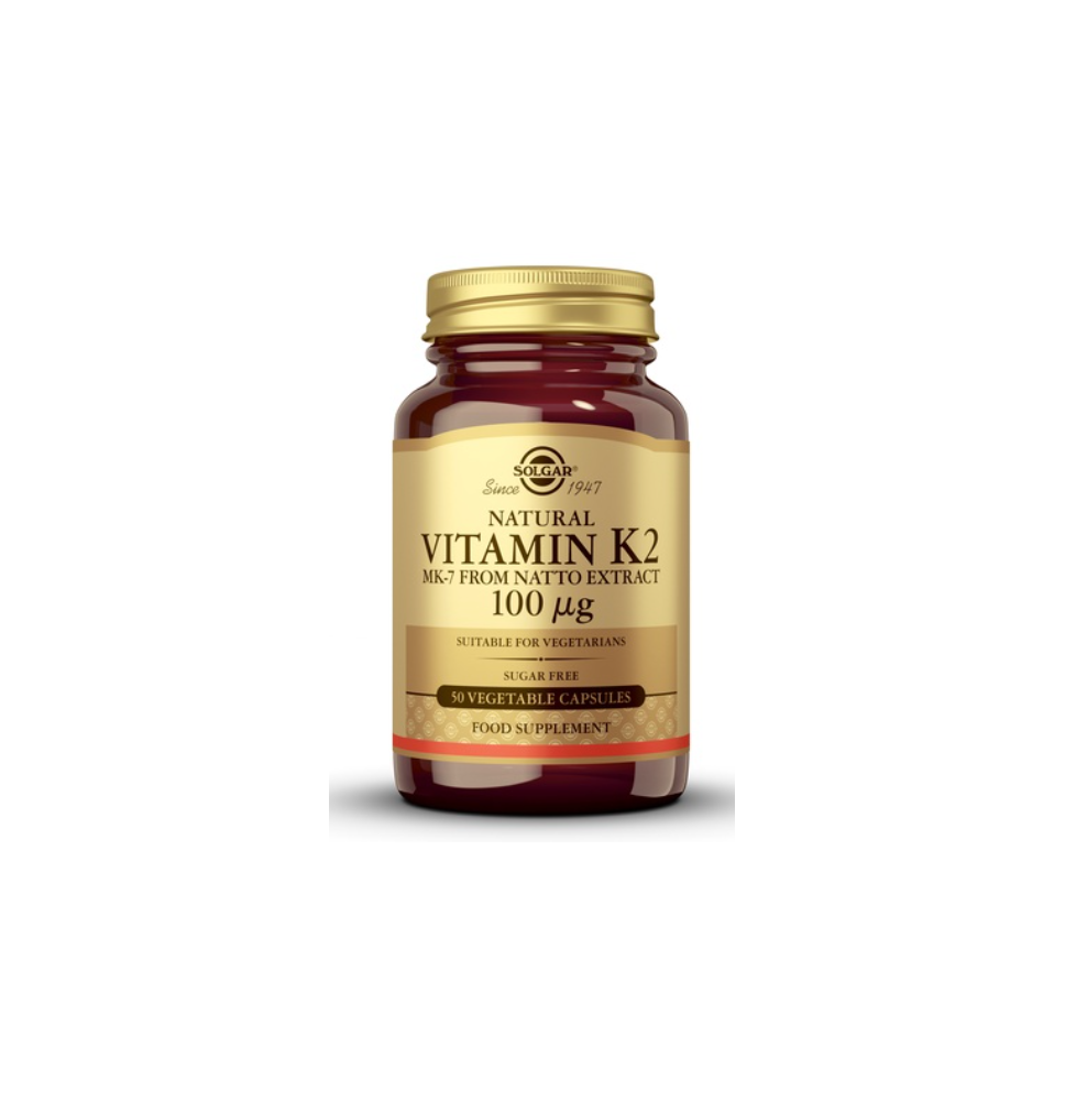 SOLGAR VITAMINA K2 100MCG 50CAP
