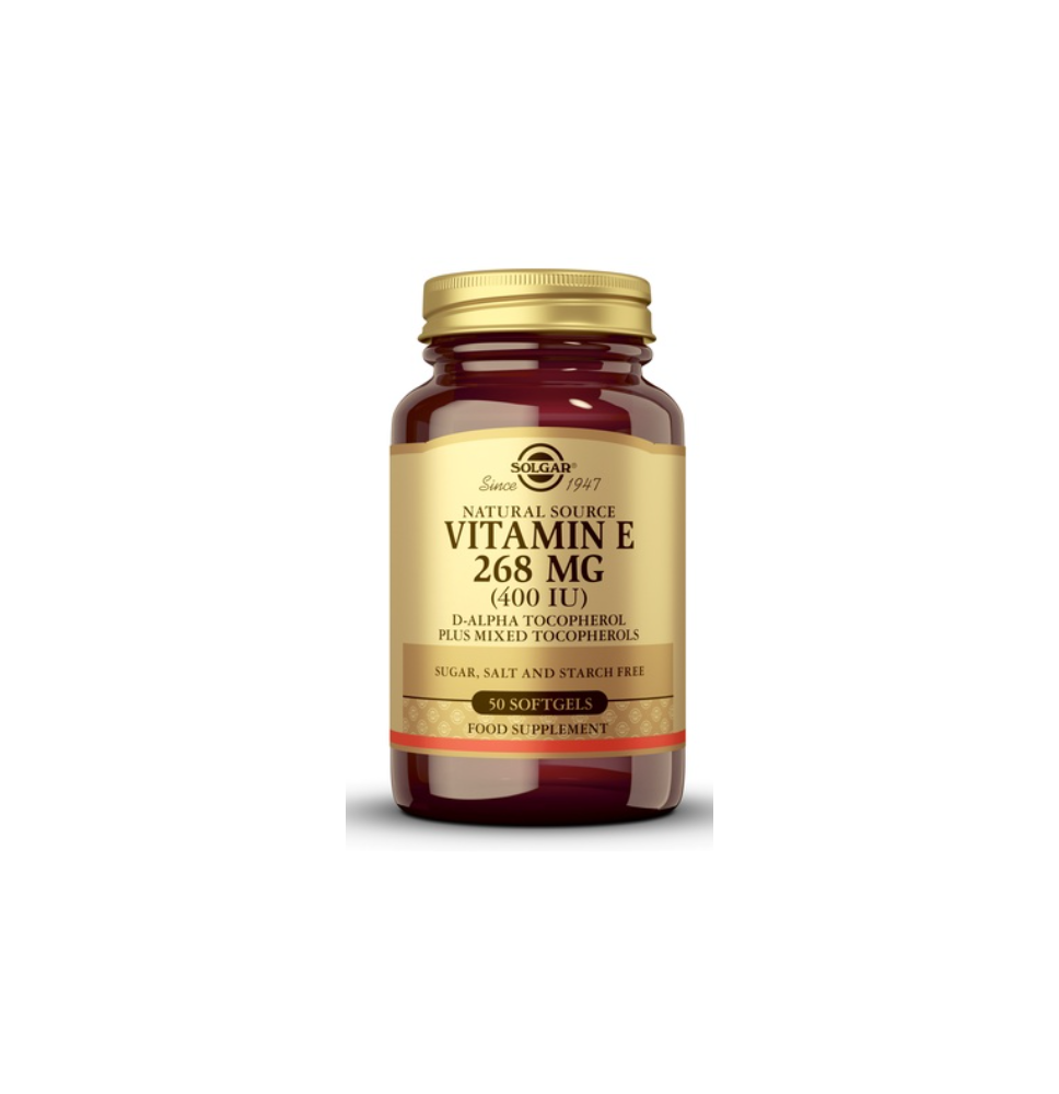 SOLGAR VITAMIN E 268MG 50 SOFTGELS