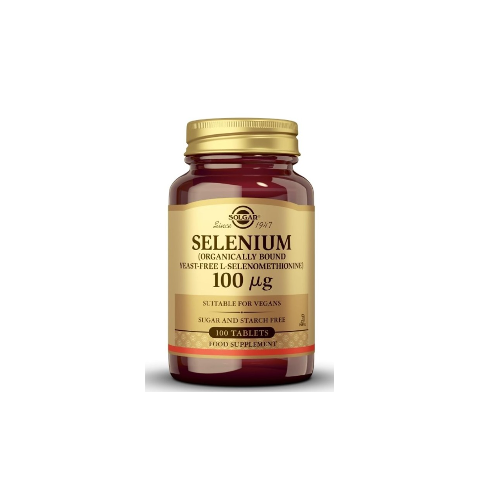 SOLGAR SELENIUM 500MG 100TABS