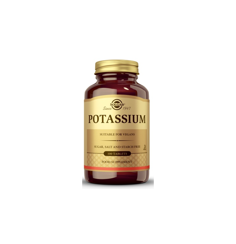 SOLGAR POTASSIUM 100 CMPR