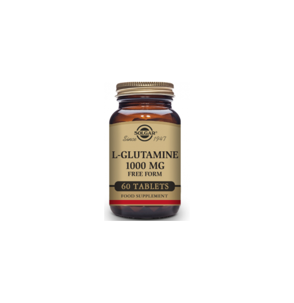 SOLGAR L-GLUTAMINA 100MG 60CAPS