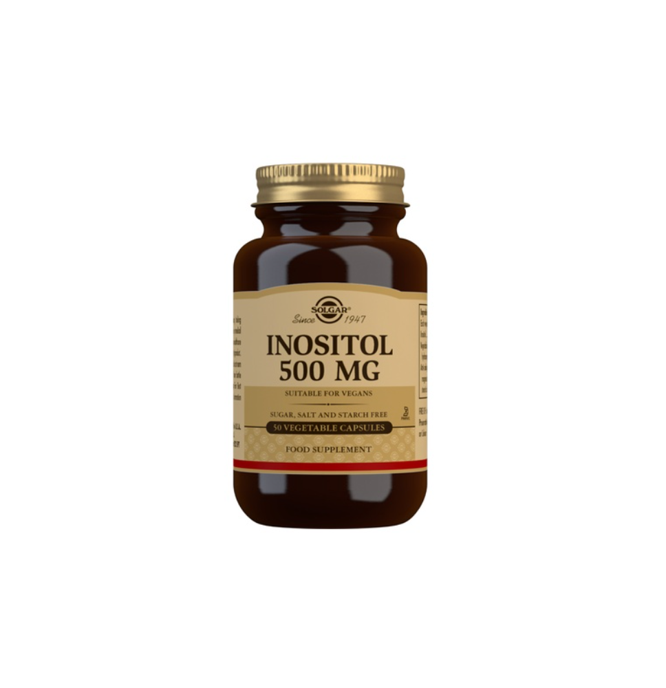 SOLGAR INOSITOL 500MG 50CPS