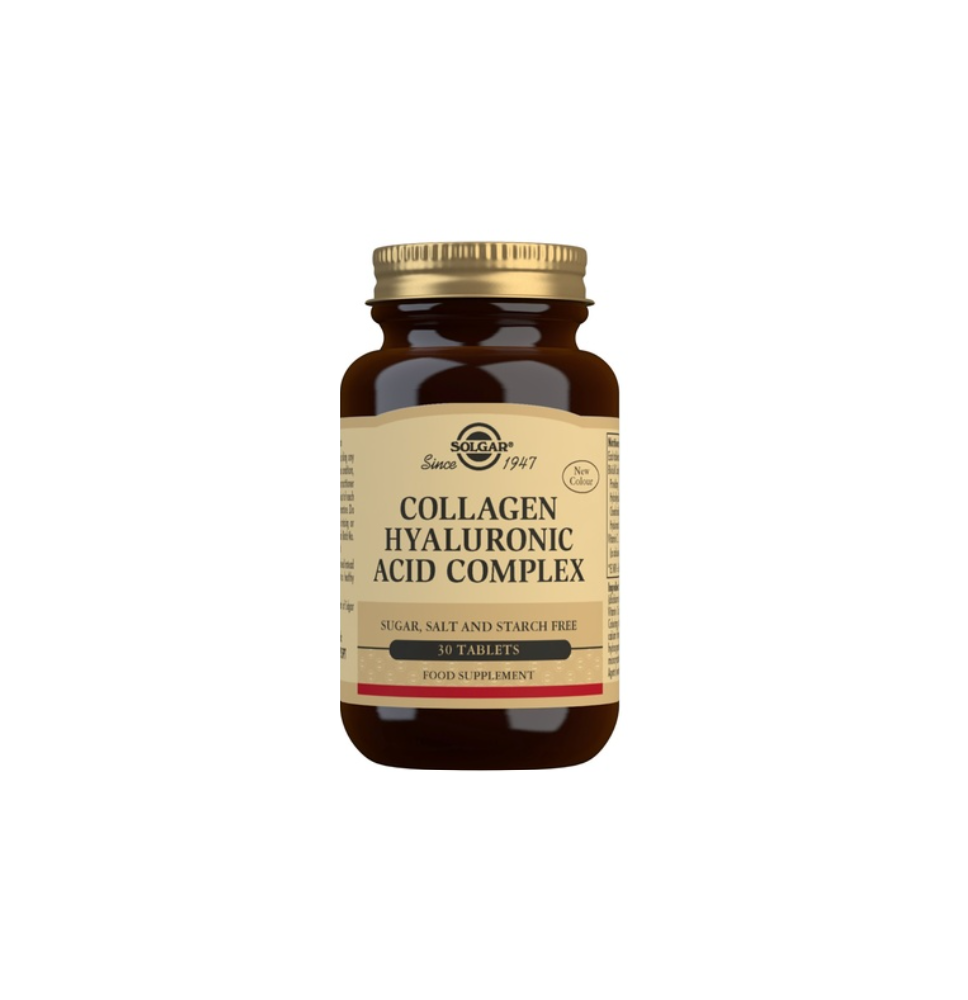 SOLGAR HYALURONIC ACID COMPLEX 30 TABS