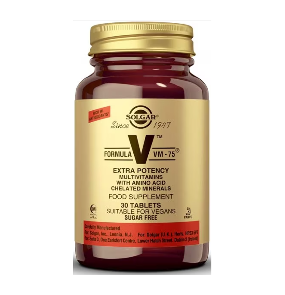 SOLGAR FORMULA V VM-75 60CMPR