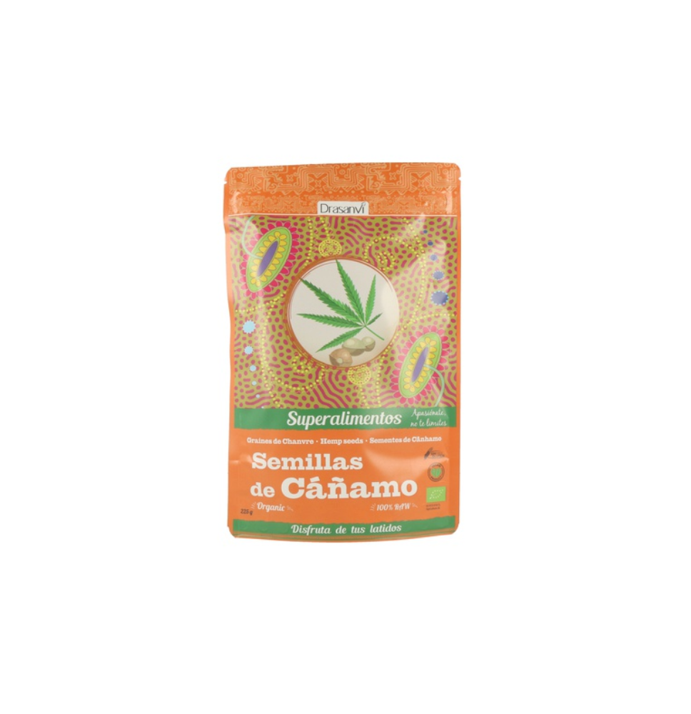 DRASANVI SUPERALIMENTOS SEMILLAS DE CAÑAMO 225GR