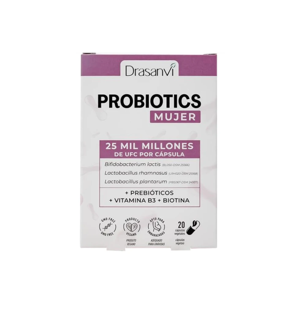 DRASANVI PROBIOTICS MUJER 20CAPS