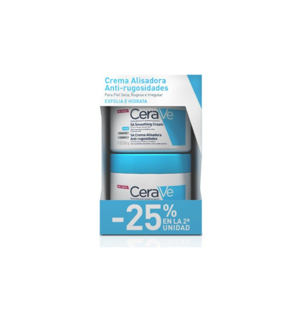 Cera Ve Crema Alisadora Anti Rugosidades 340Gr Duplo