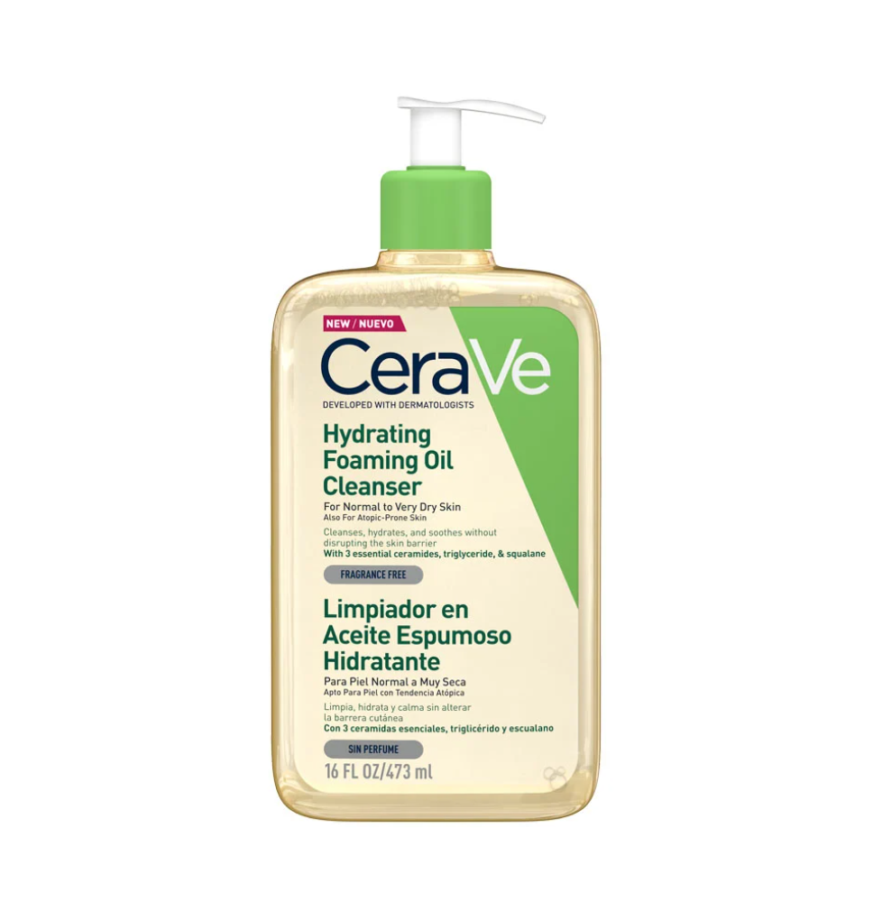 CERA VE LIMPIADOR ACEITE ESPUMOSO HIDRATANTE 473ML