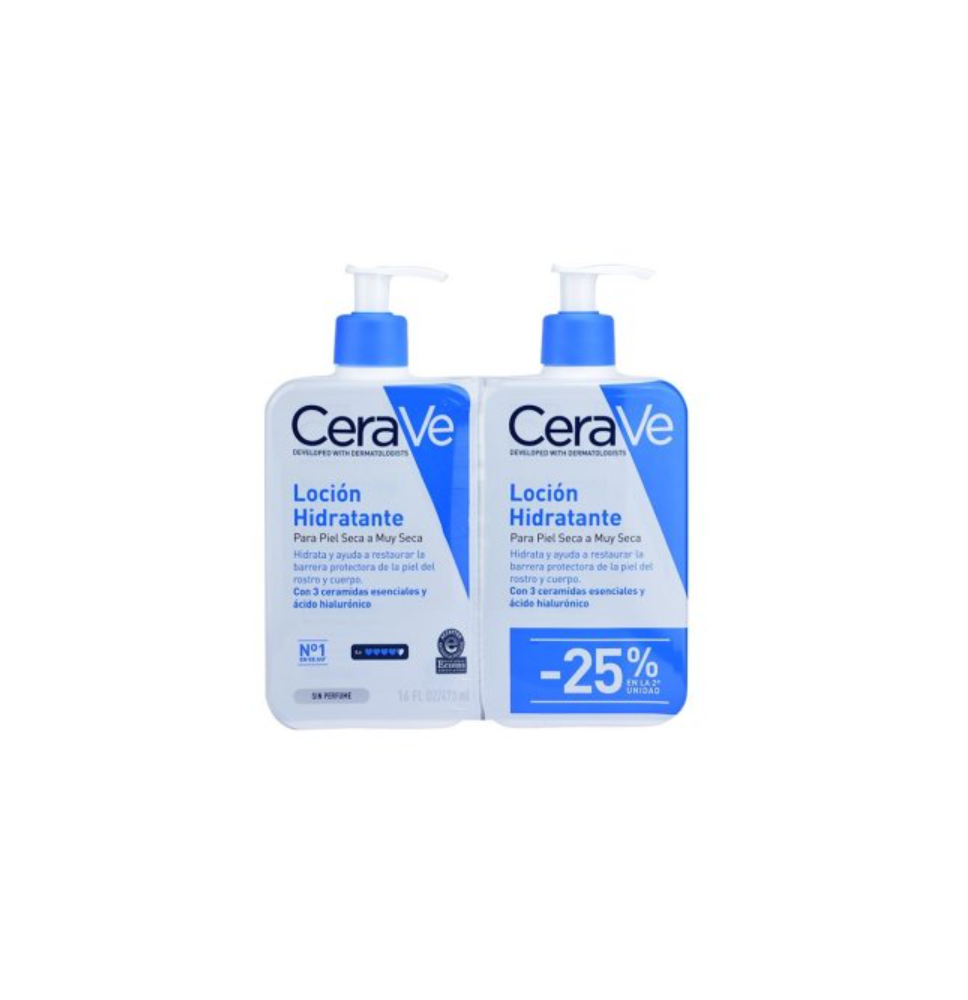 CERA VE LOCION HIDRATANTE 473ML DUPLO