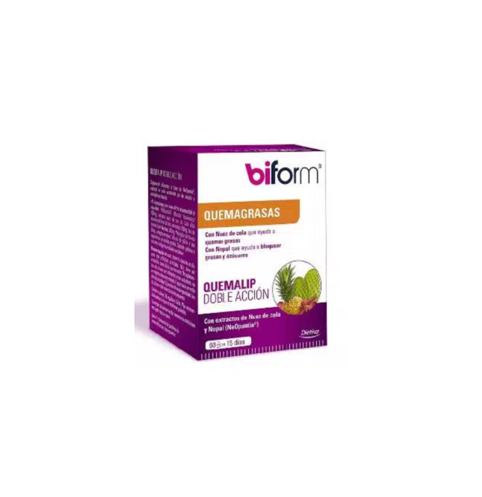 BIFORM QUEMAGRASAS QUEMALIP DOBLE ACCION 60CPS