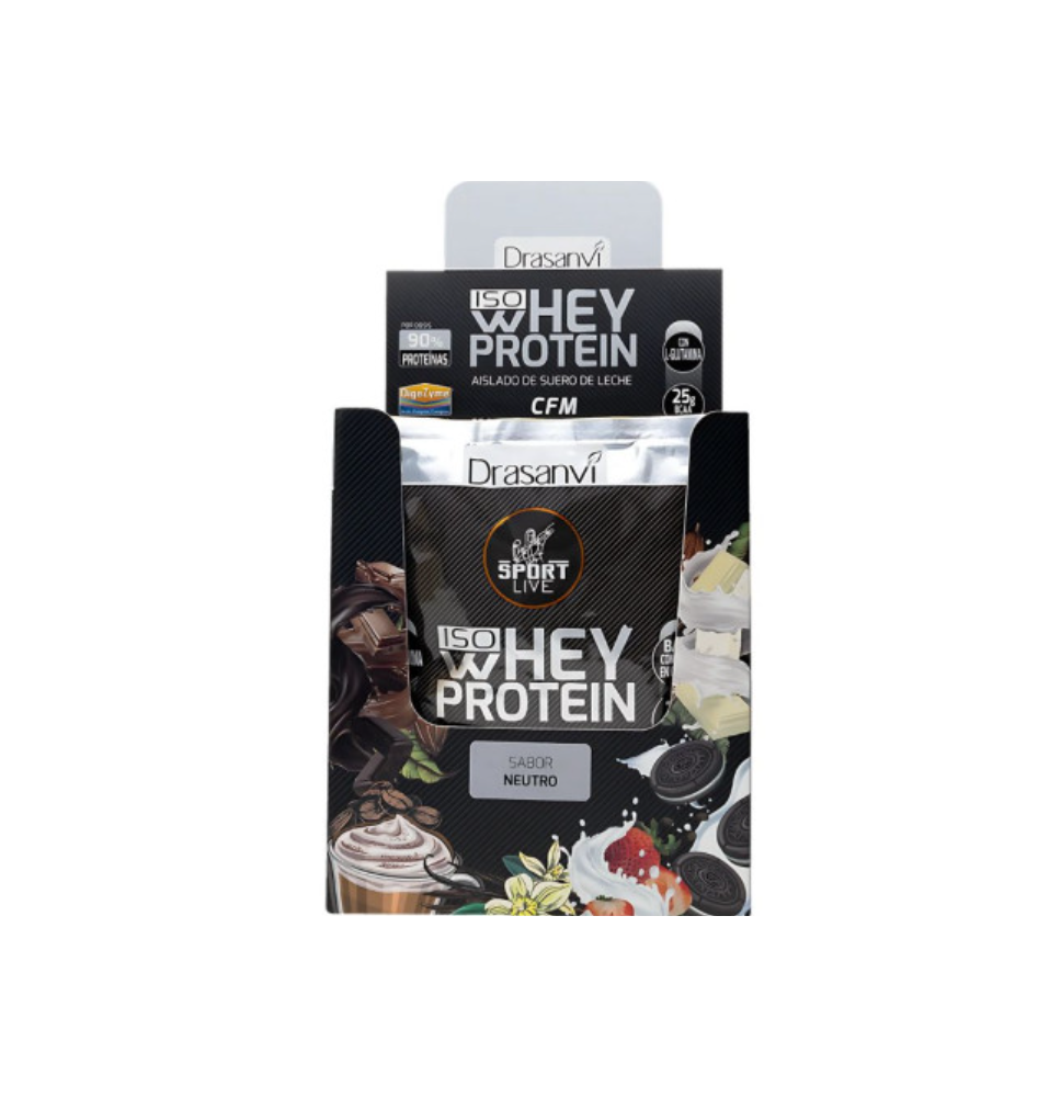 DRASANVI ISO WHEY PROTEIN MONODOSIS SABOR NEUTRO