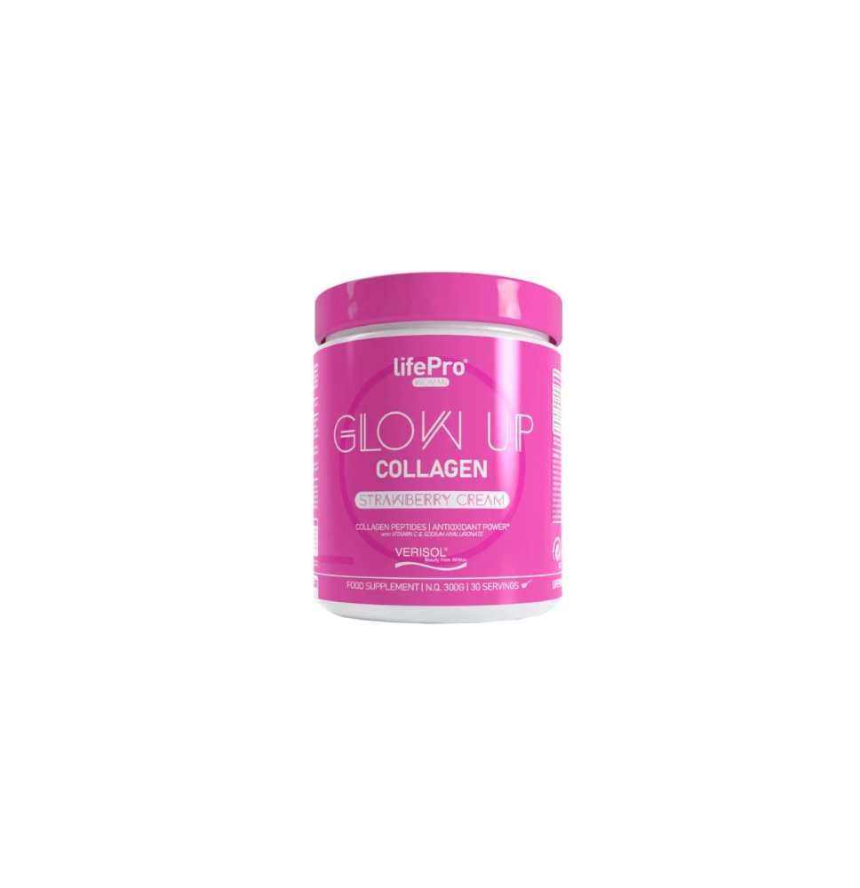 LIFE PRO GLOW UP COLLAGENO SABOR FRESA 300GR