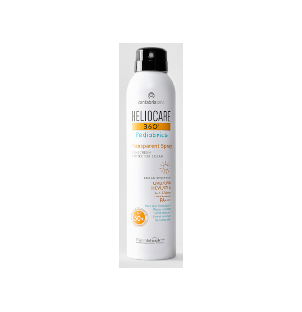 HELIOCARE 360  PEDIATRICS TRANSPARENT SPRAY SPF+50 200ML