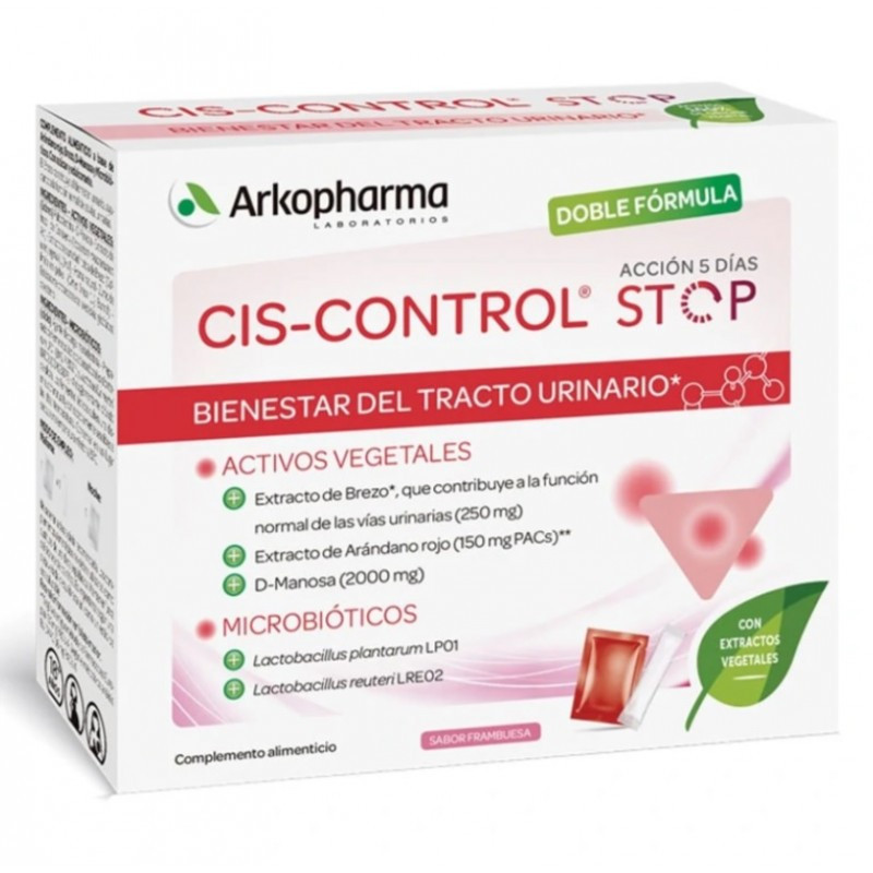 Arkopharma Cis-Control Stop Dupla 10 Sobres + 5 Sticks