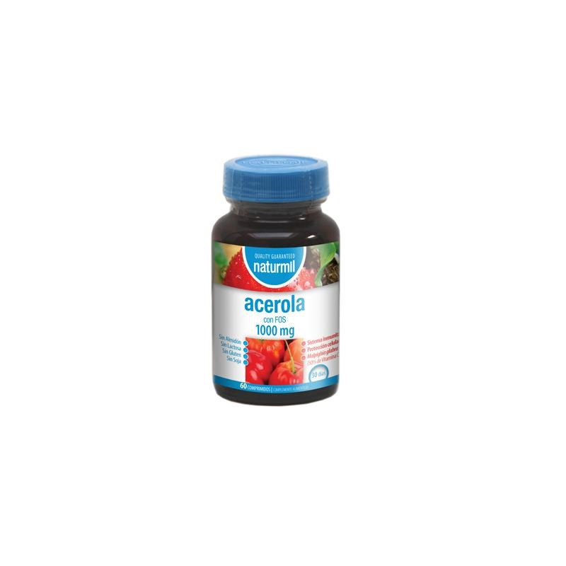 Naturmil Acerola 1000Mg + Fos 60 Cmpr
