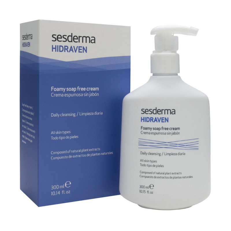 Sesderma Hidraven Crema Espumosa Sin Jabon 300Ml