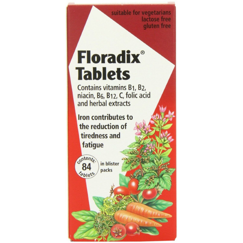 Salus Floradix Hierro + Vitaminas 84Cmp